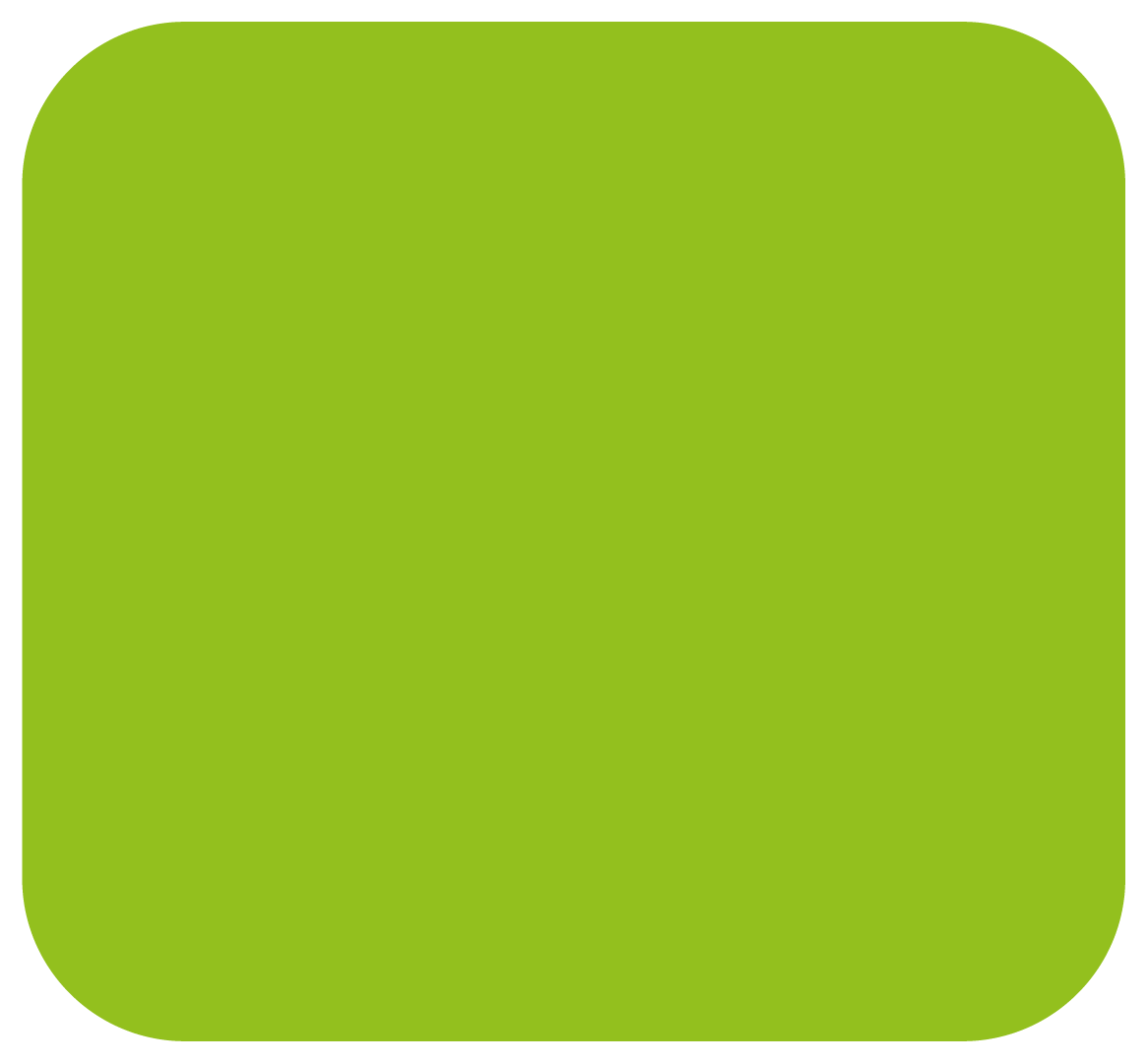 Cuadro verde con borde blanco oes.com.do